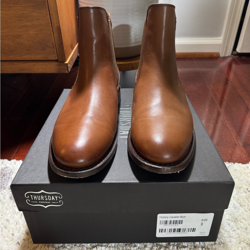 Thursday Boot Company Cavalier Chelsea Boots - Hickory - Men’s Size 9